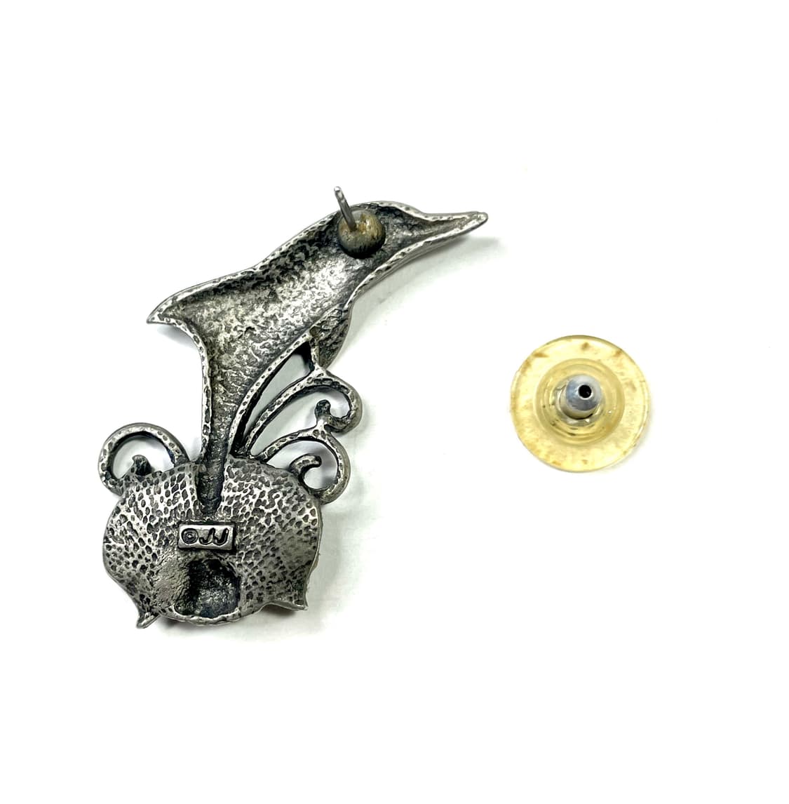 JJ 🐬 Silver Dolphin Earring 상품이미지4