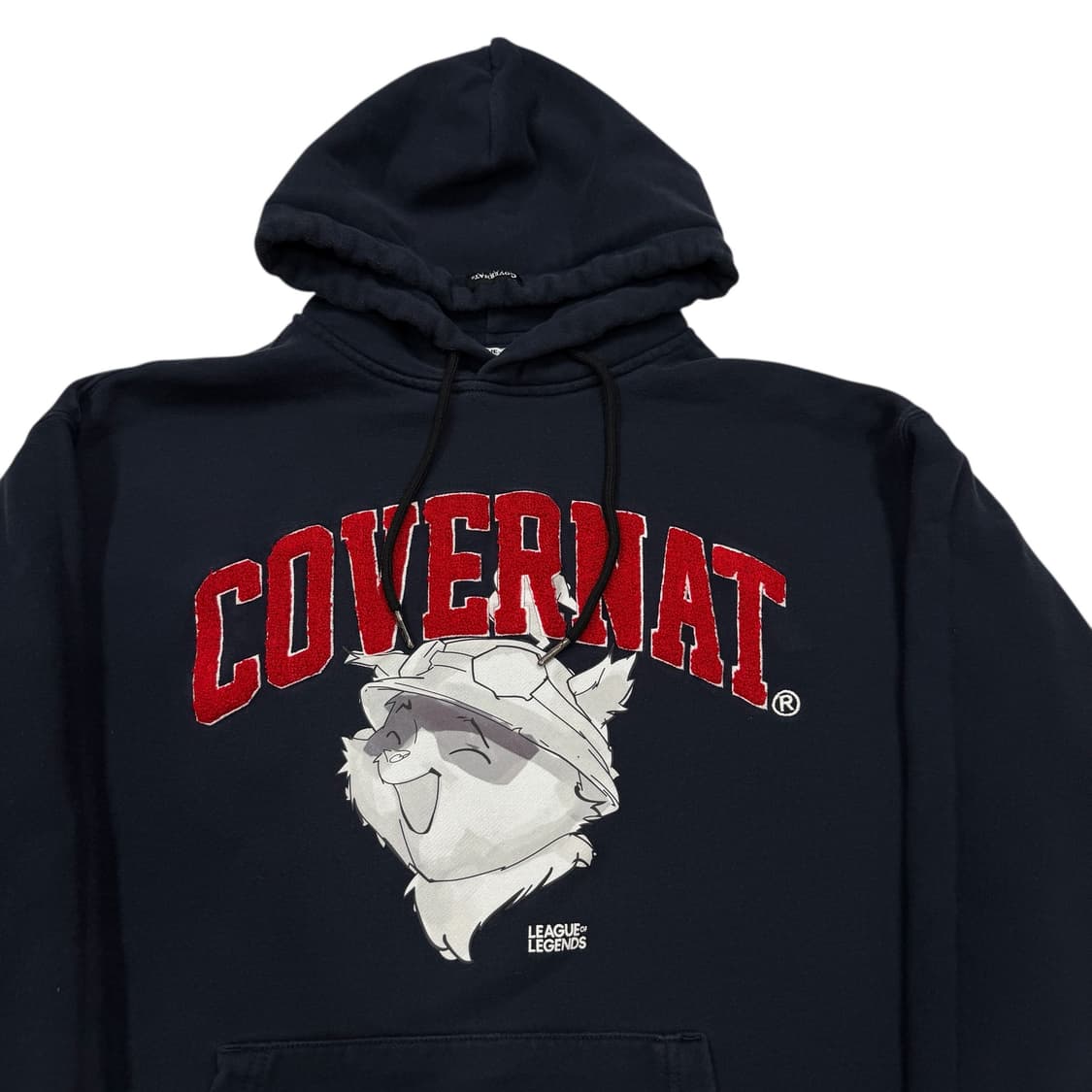 커버낫 X LOL 티모 후드티 네이비 L 상품이미지2
