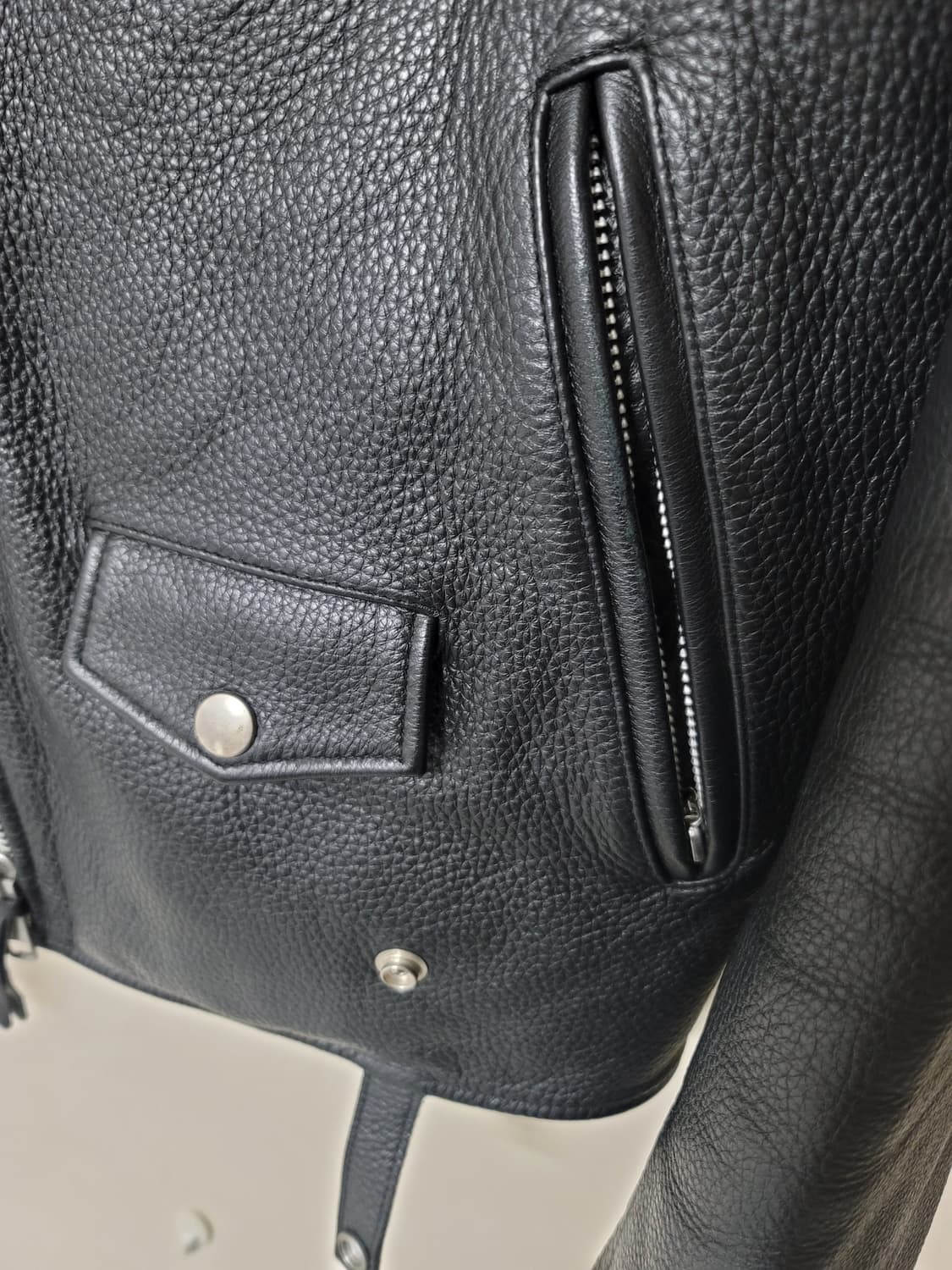 러커즈 소가죽 라이더 자켓 L 100사이즈 상태굿 상품이미지3