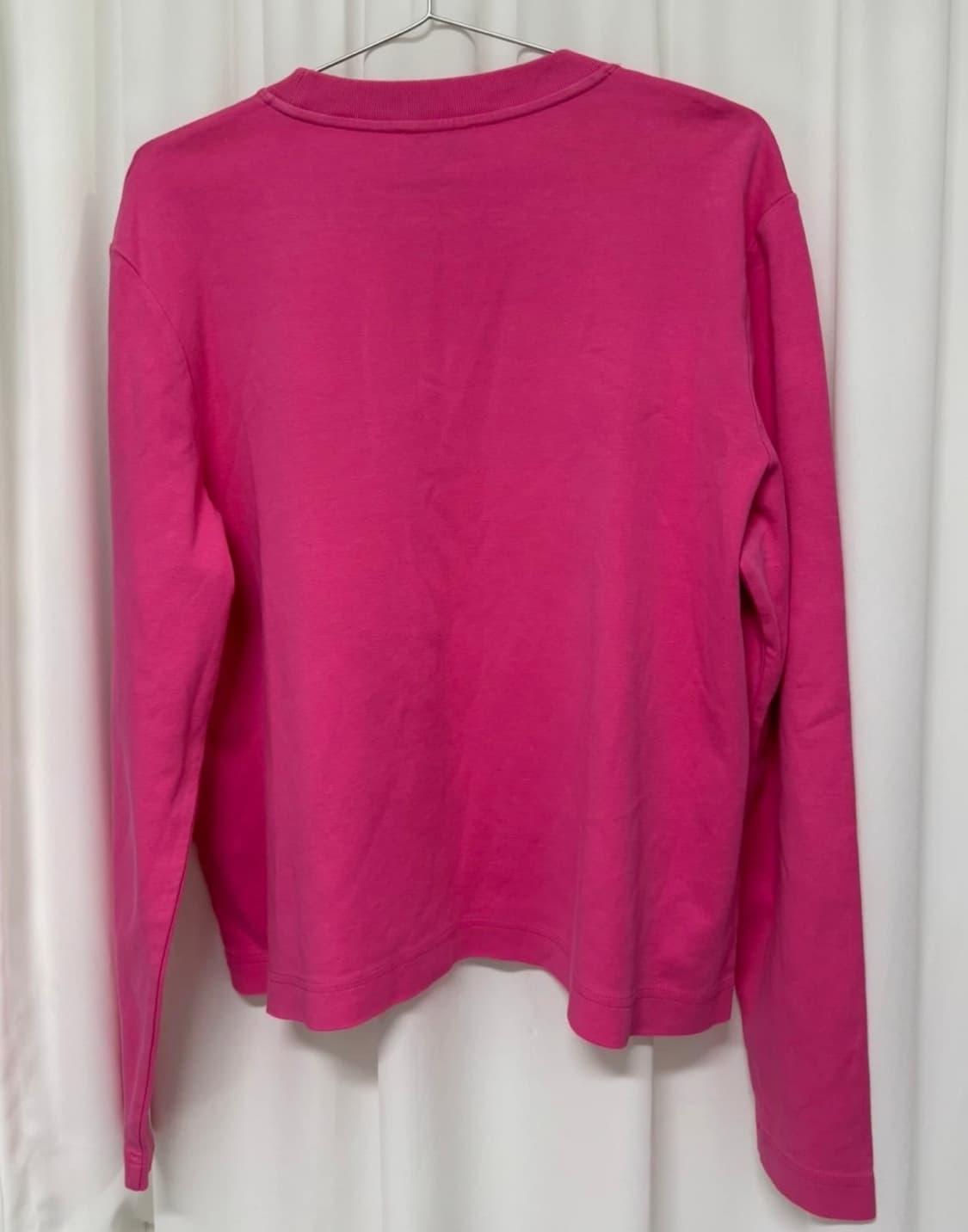 COS 핑크색 긴팔티셔츠 상품이미지4