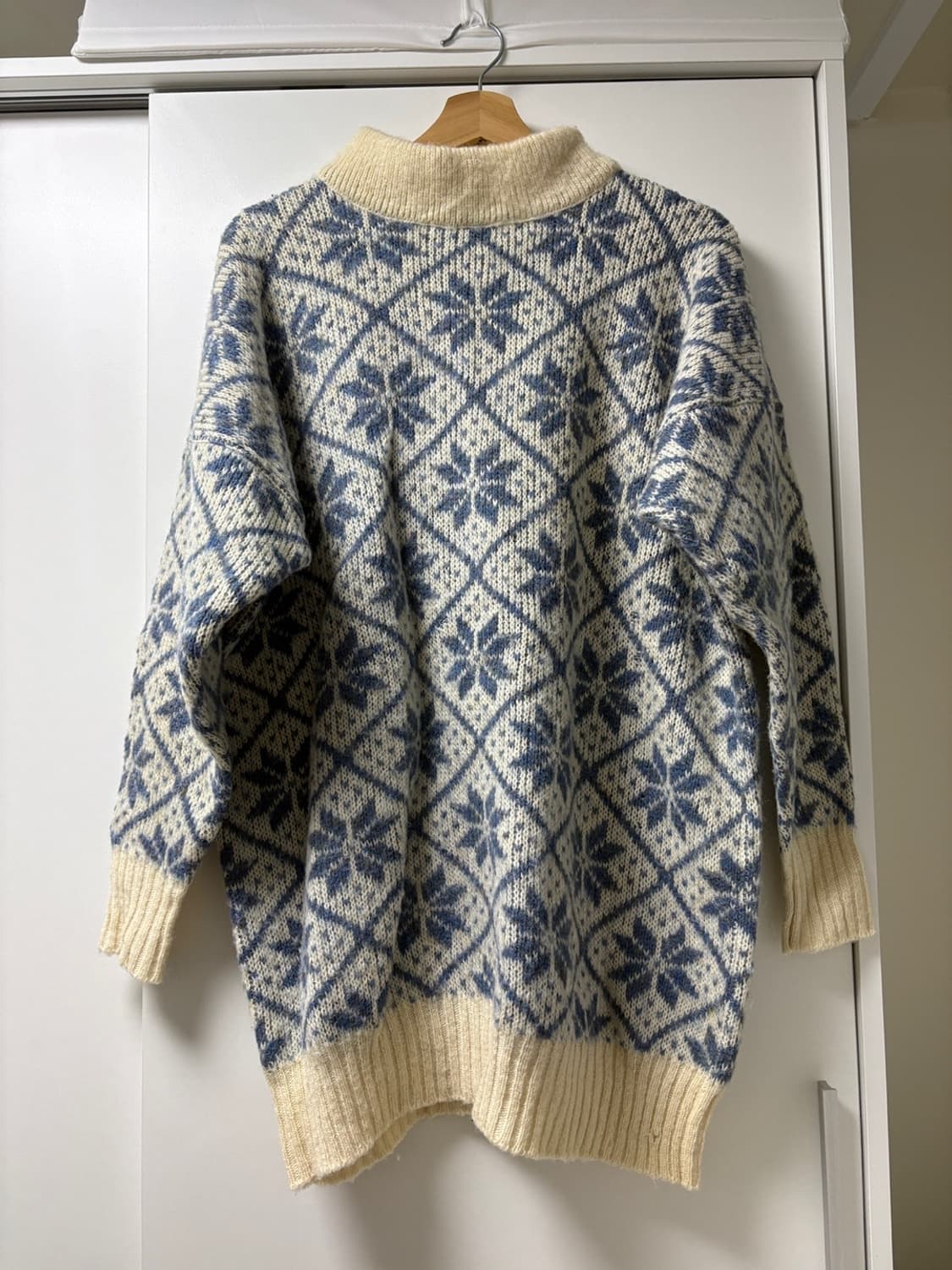 빈티지 아이슬란드 노르딕 니트 스웨터 상품이미지1