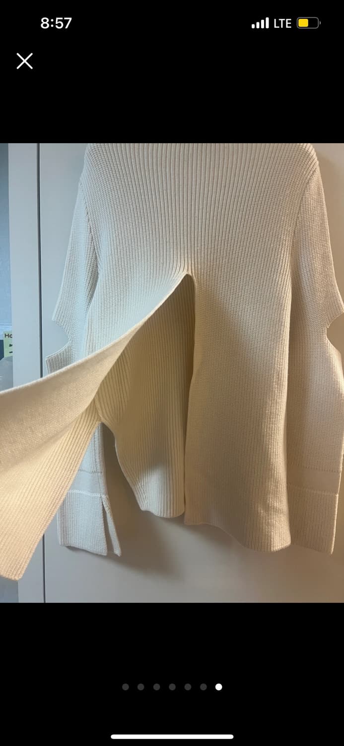 스텔라맥카트니 백 컷아웃 니트 상품이미지4