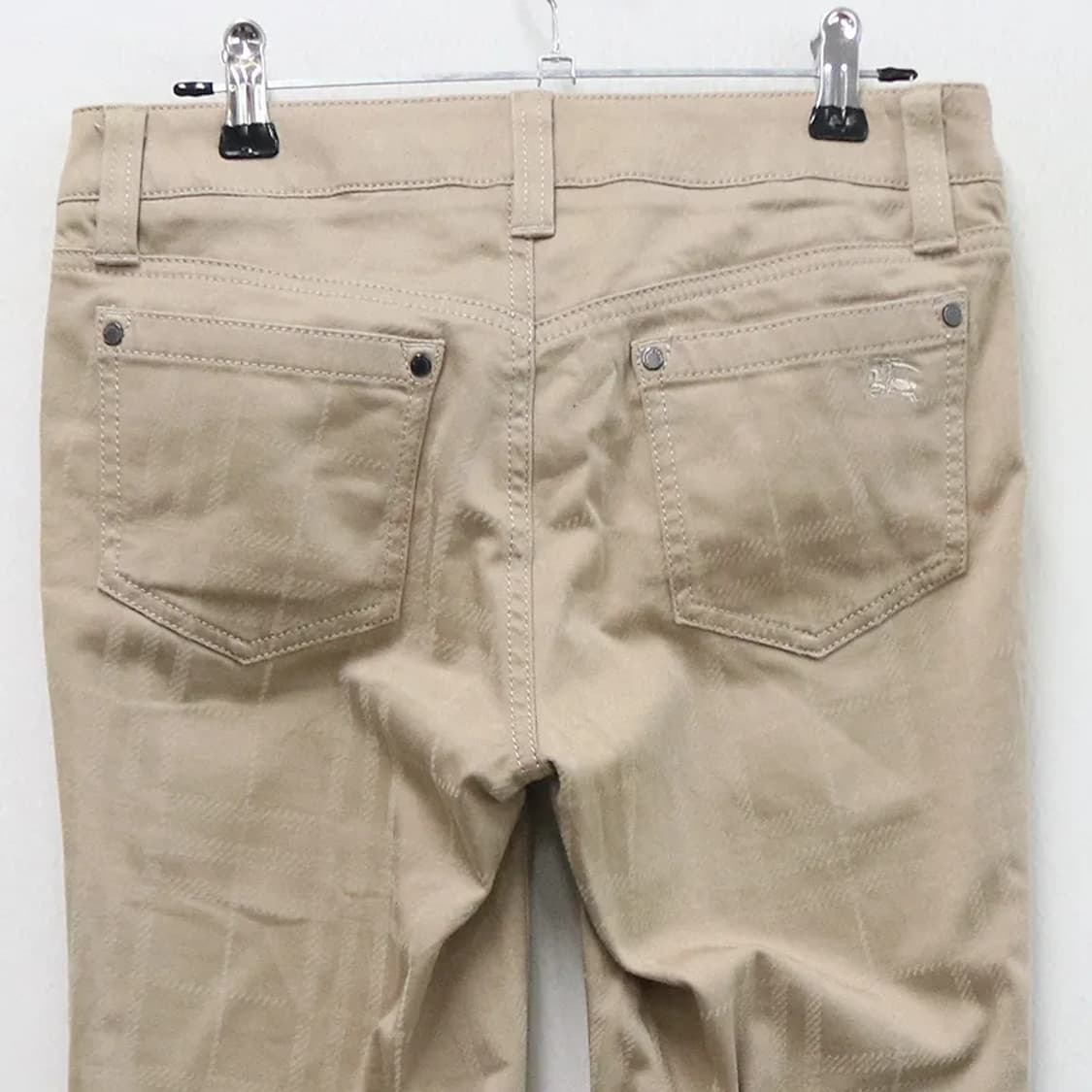 버버리 런던 체크 그라데이션 코튼 팬츠 61822 상품이미지5