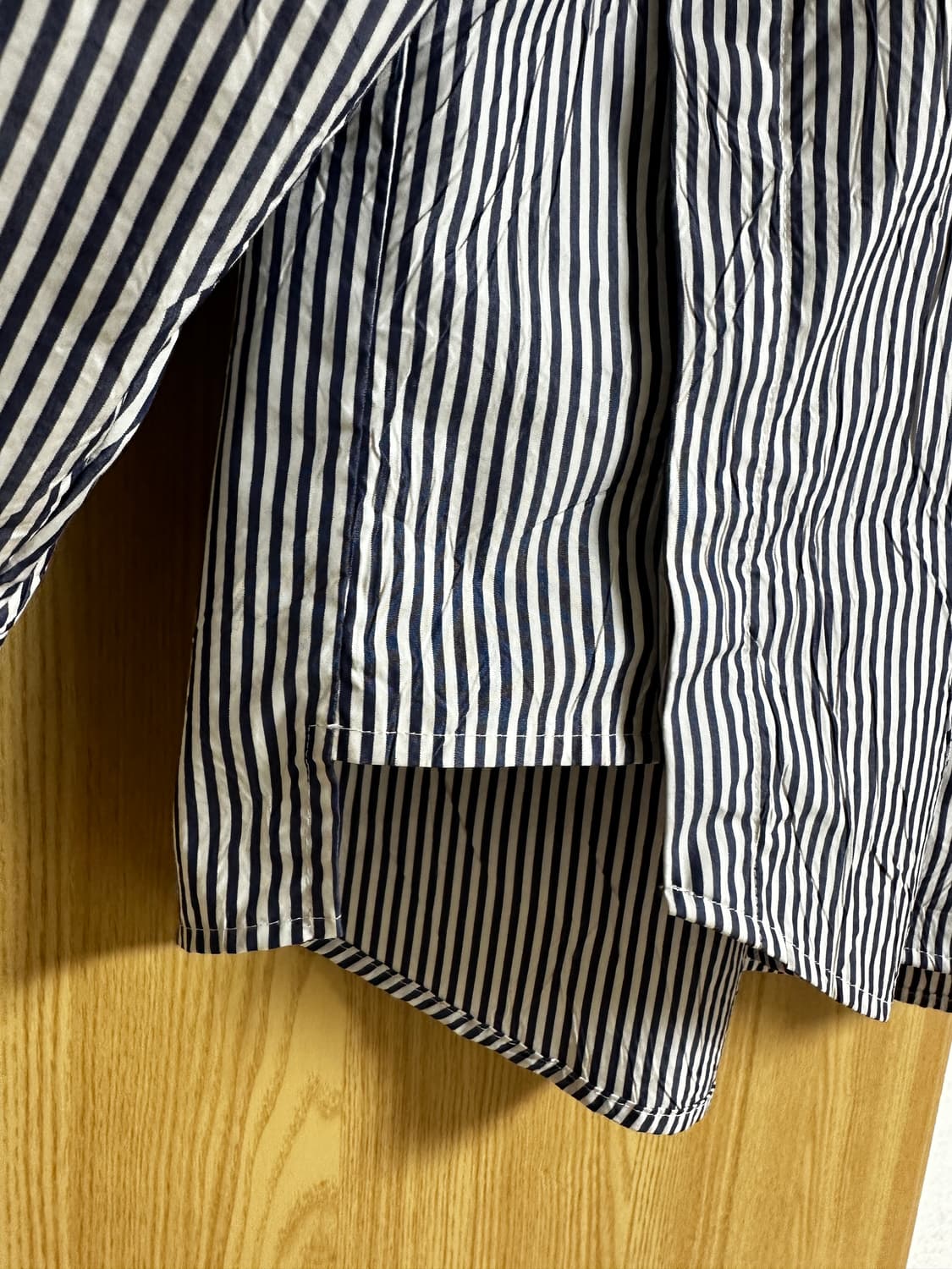 (50) 1회착 - 24SS 우영미 블루스트라이프 지짐이 셔츠 상품이미지5