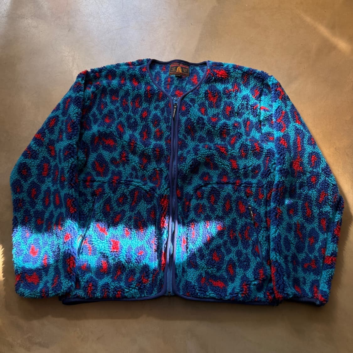 히스테릭 글래머 플리스 레오파드 가디건 자켓 상품이미지3