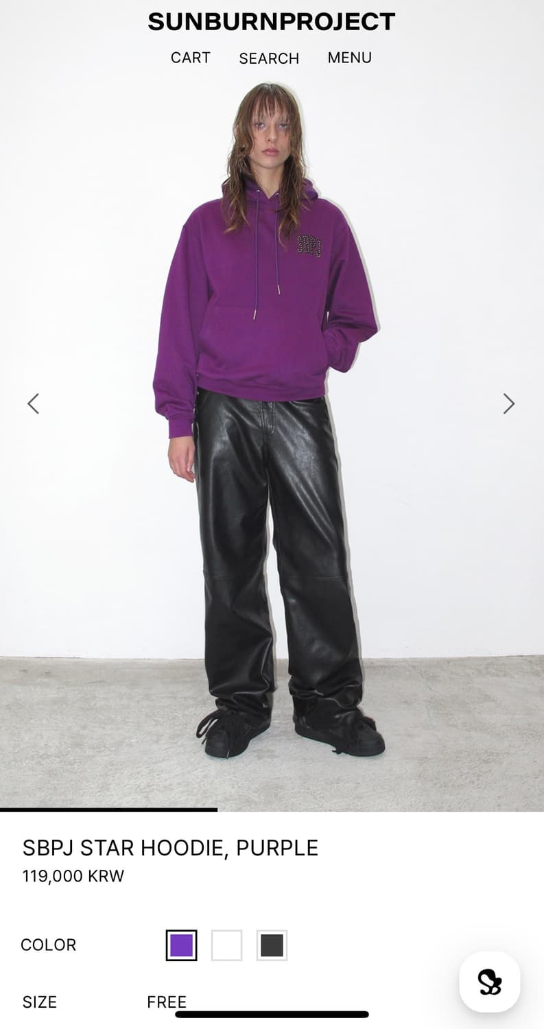 썬번프로젝트 후드 상품이미지5