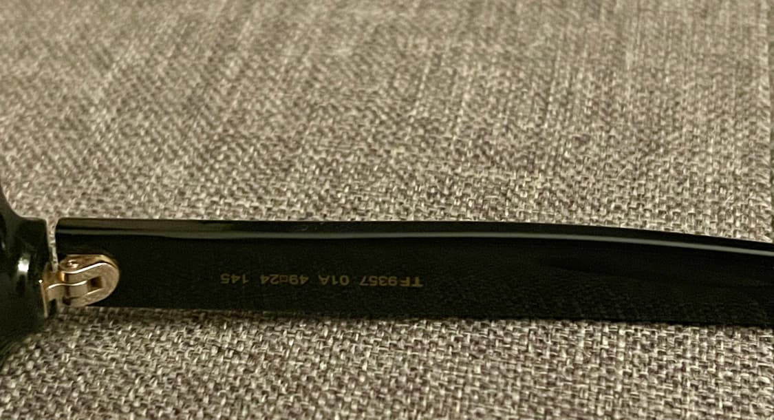 새상품 TOM FORD 톰포드 TF9357 라운드 골드 바 선글라스 상품이미지5