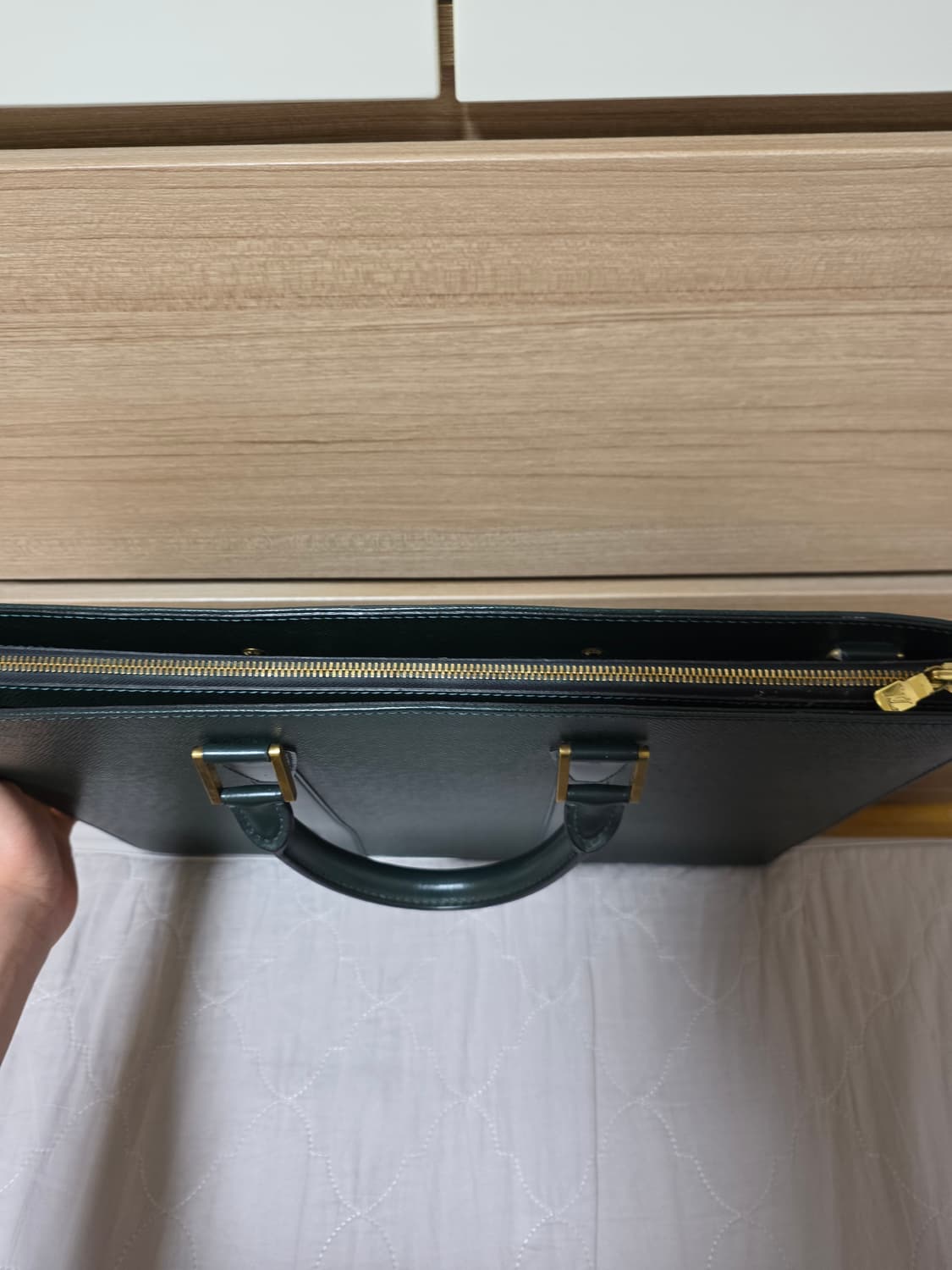 루이비통 타이가 로잔 서류가방 그린 상품이미지6