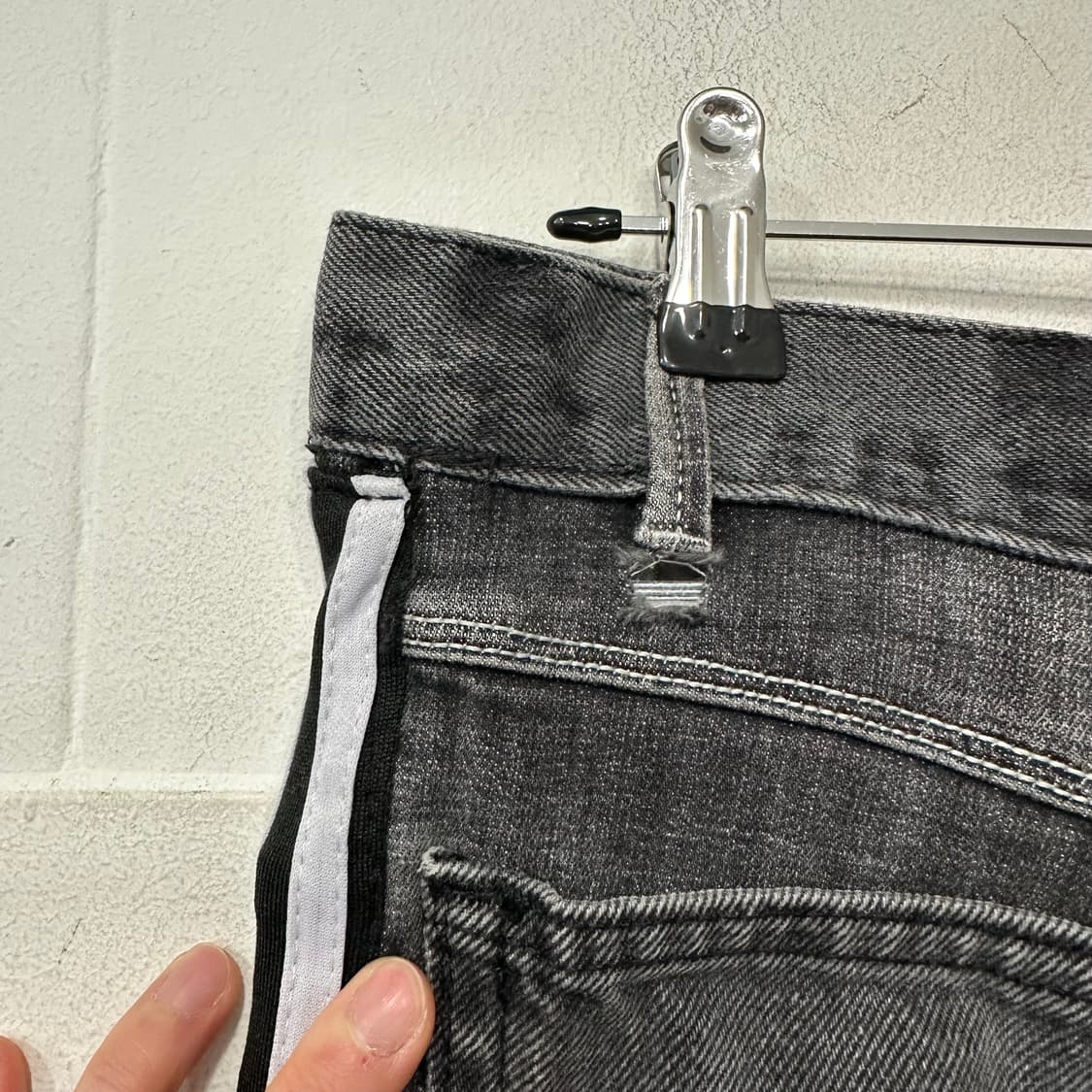 리빌드 패치워크 데님팬츠 상품이미지6