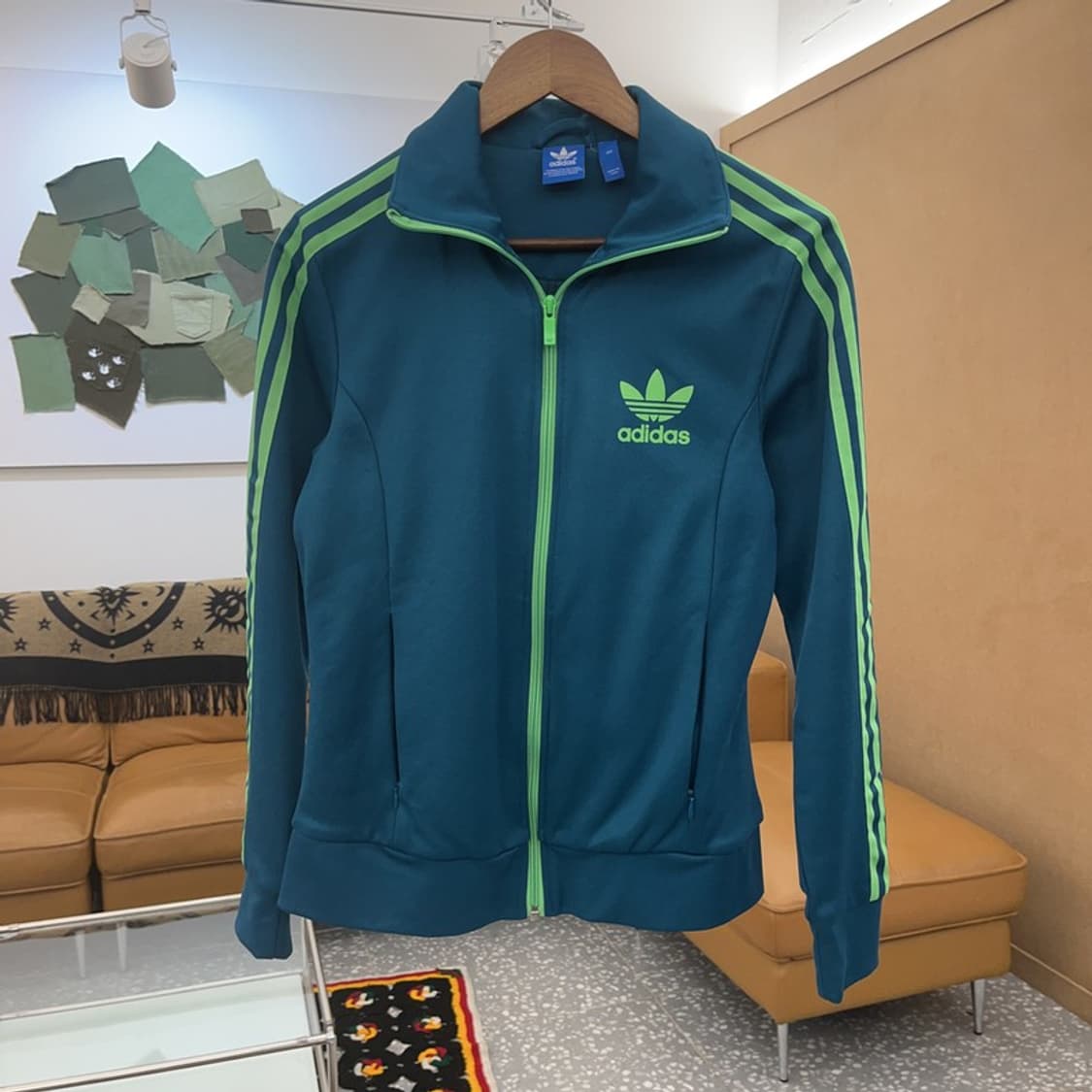 아디다스 Y2K 피스타치오 민트 져지 집업 100 C06998 상품이미지3