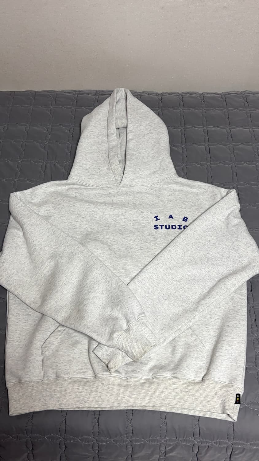 아이앱 스튜디오 후드티 라이트그레이 M 상품이미지1