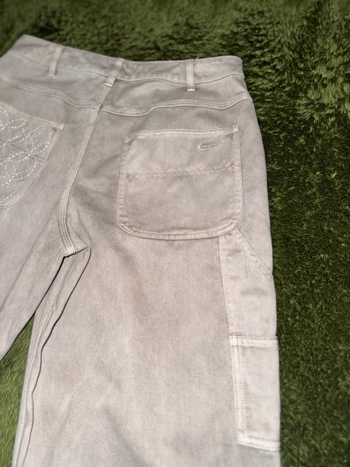 [L] 나이키 라이프 스파이더 웹 사시코 커스텀 카펜터 팬츠 상품이미지9