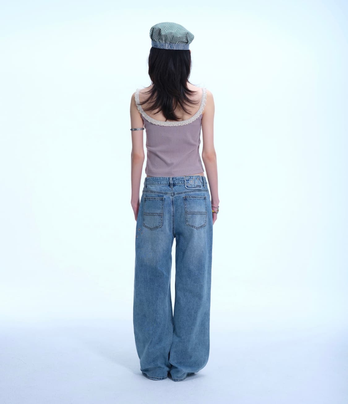 코이세이오 STARDUST DENIM PANTS BLUE 상품이미지4