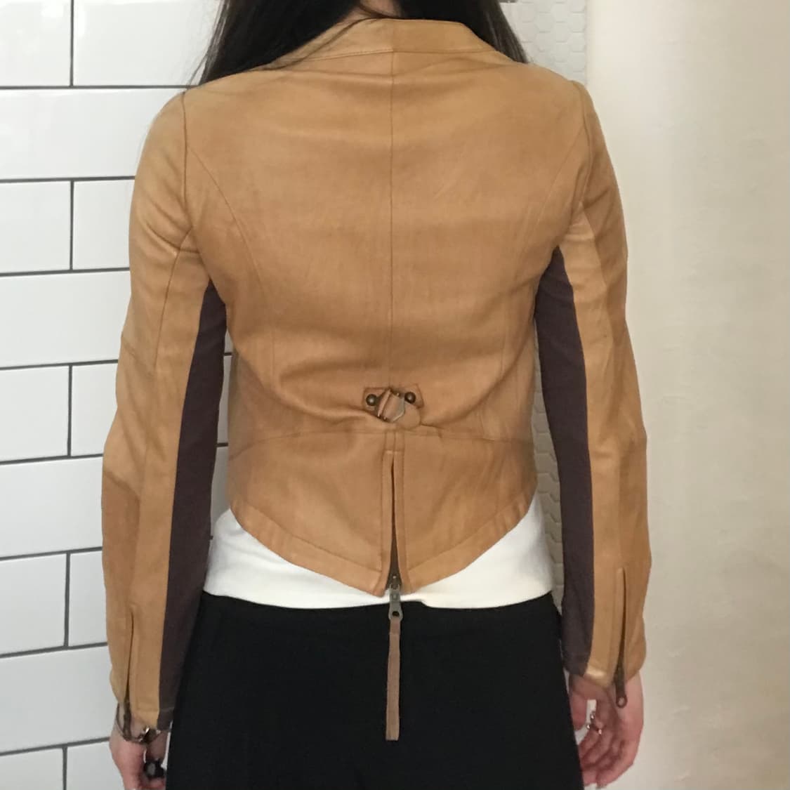 REAC 레더 슬림 자켓 상품이미지9