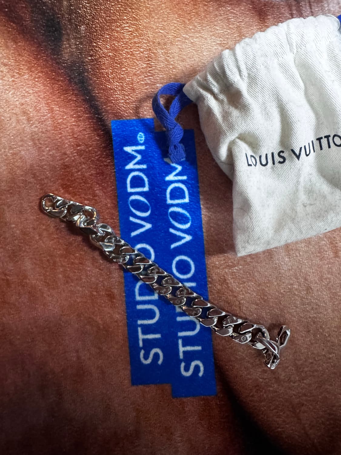 루이비통 체인 링크 팔찌 M사이즈 상품이미지3