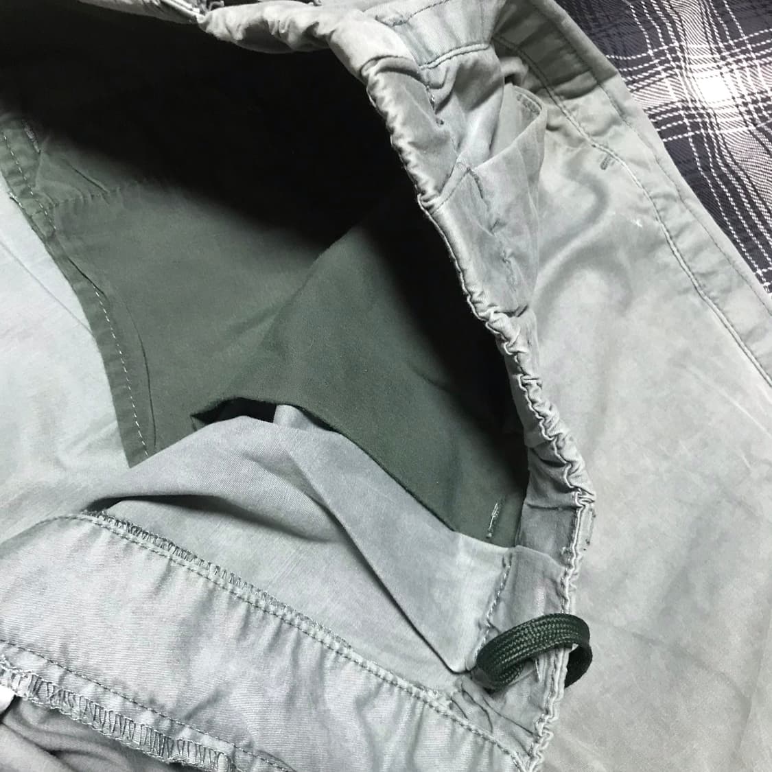 10s 재팬 니코앤드 세이지 그린 슈퍼 와이드 핀턱 팬츠 상품이미지5