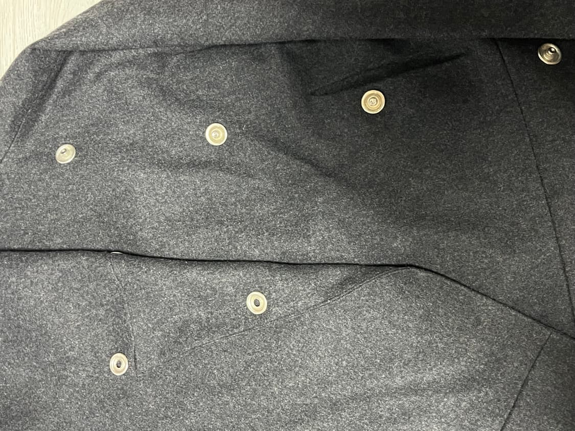 빈티지 언발란스 변형 울자켓 상품이미지3