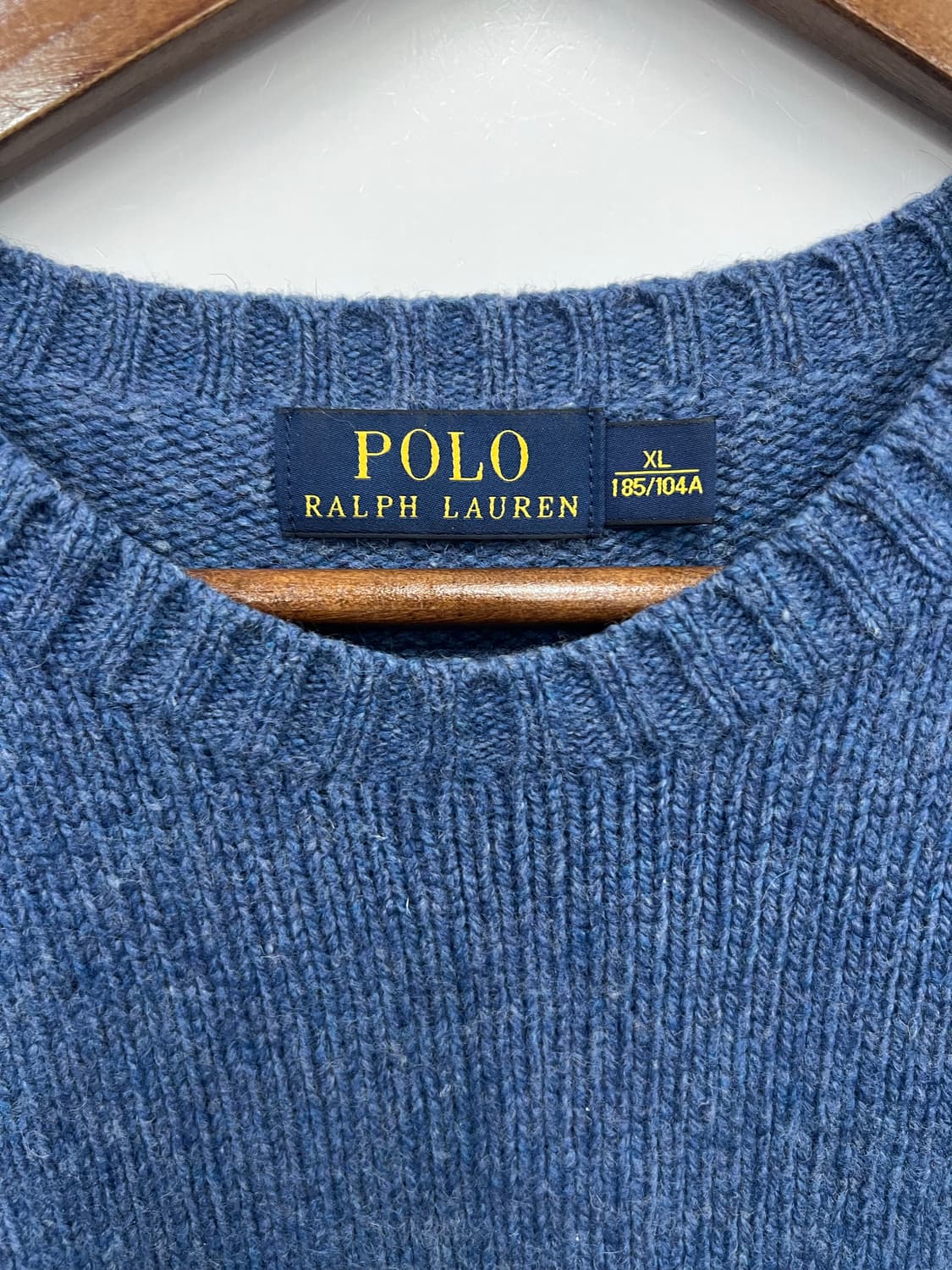 폴로 블루 니트 상품이미지2