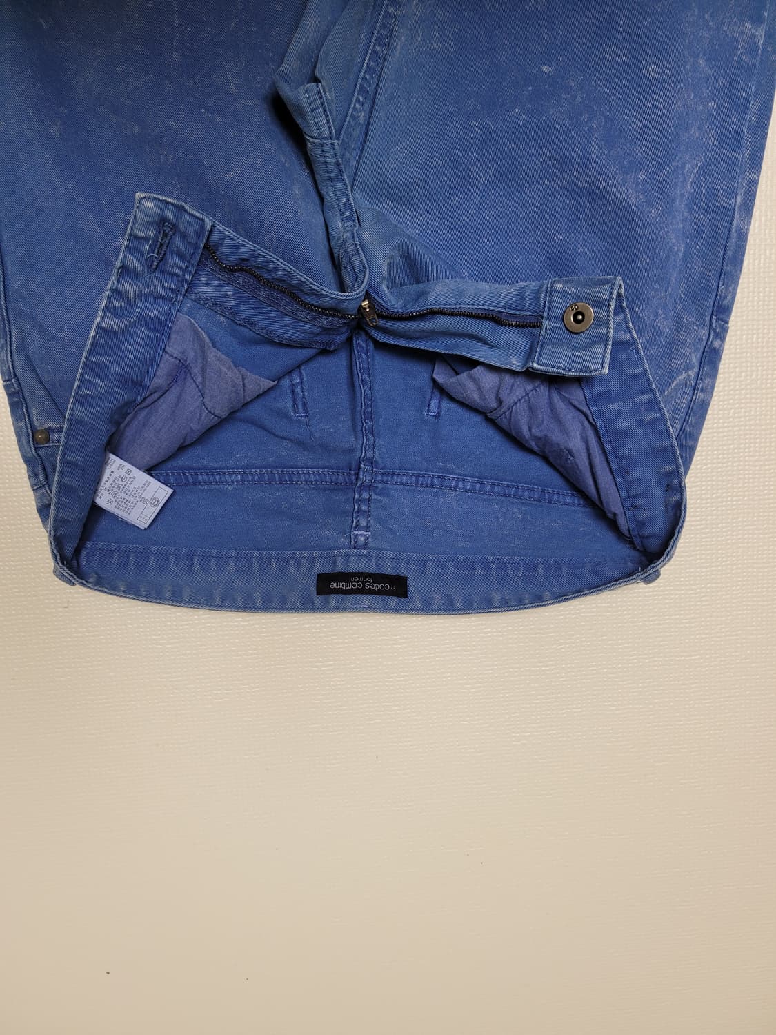 코데즈컴바인 남자 워싱 청바지 30 라이트블루 상품이미지5