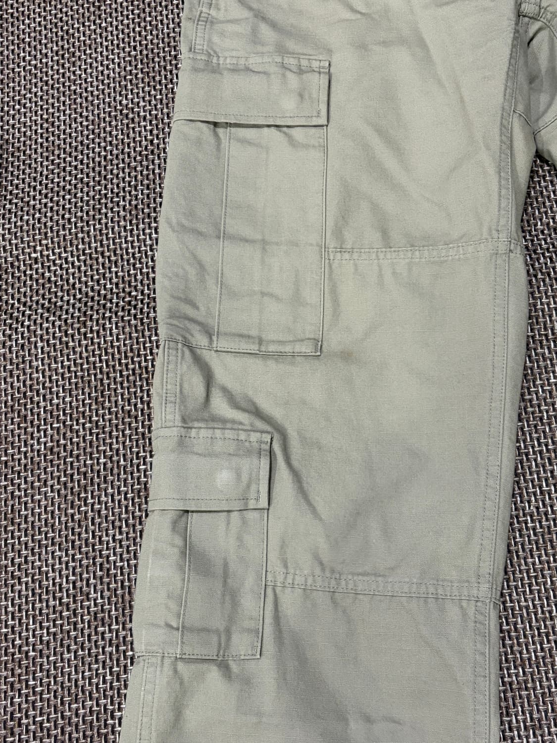 스투시 립스탑 카고 팬츠 올리브 그린 상품이미지7