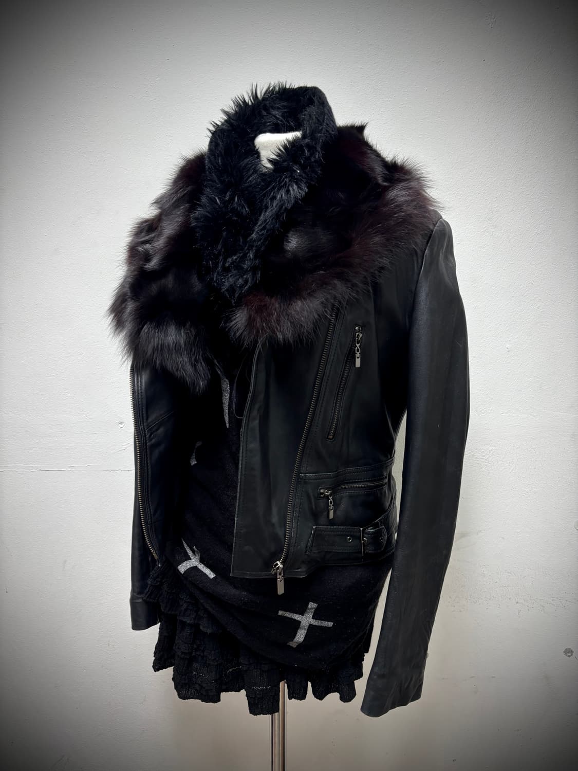  Robo Fox Fur Trimming SheepSkin Buckle  상품이미지7