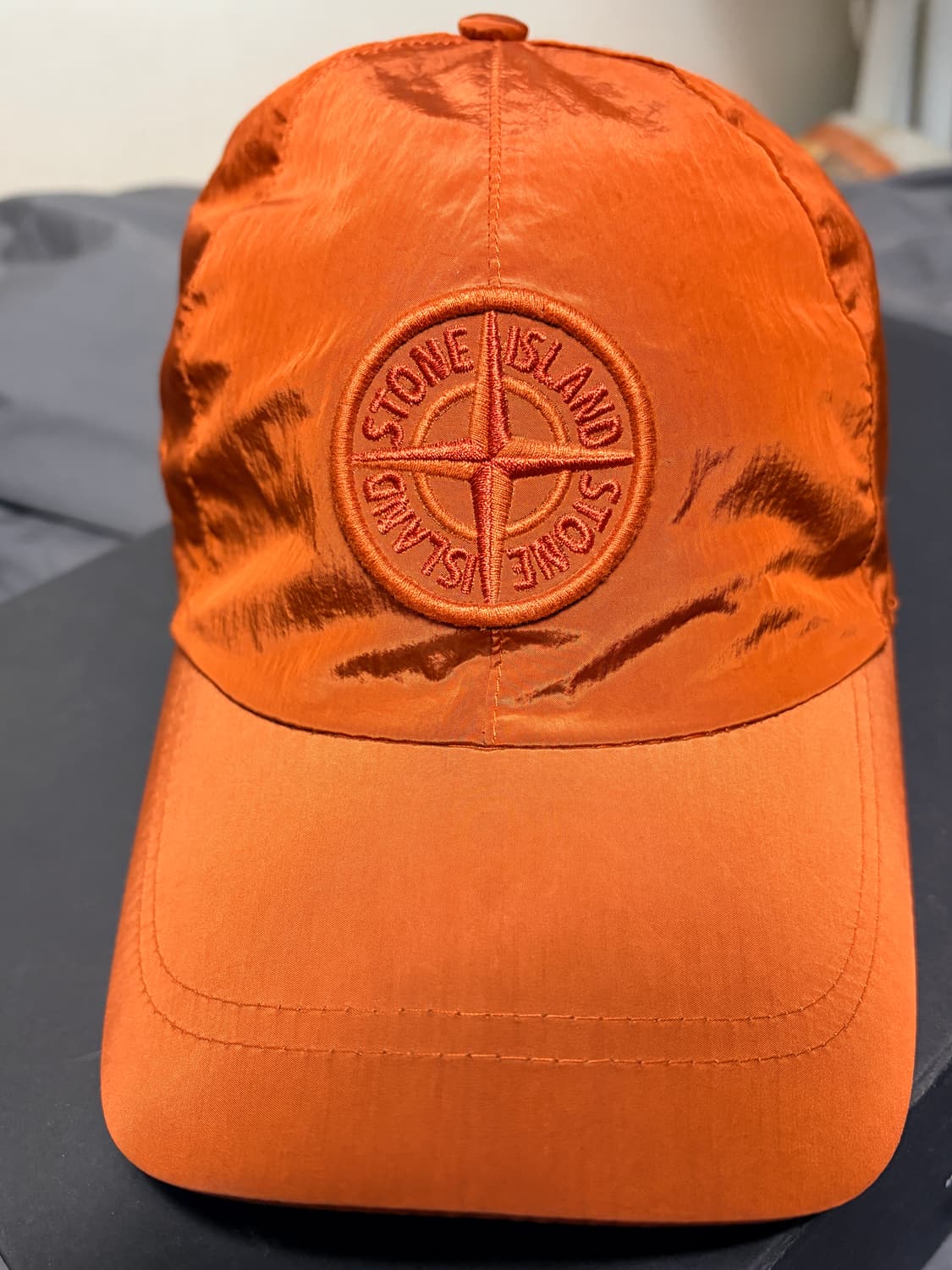 스톤아일랜드 나일론 메탈 볼캡 (L size) 오렌지  상품이미지1