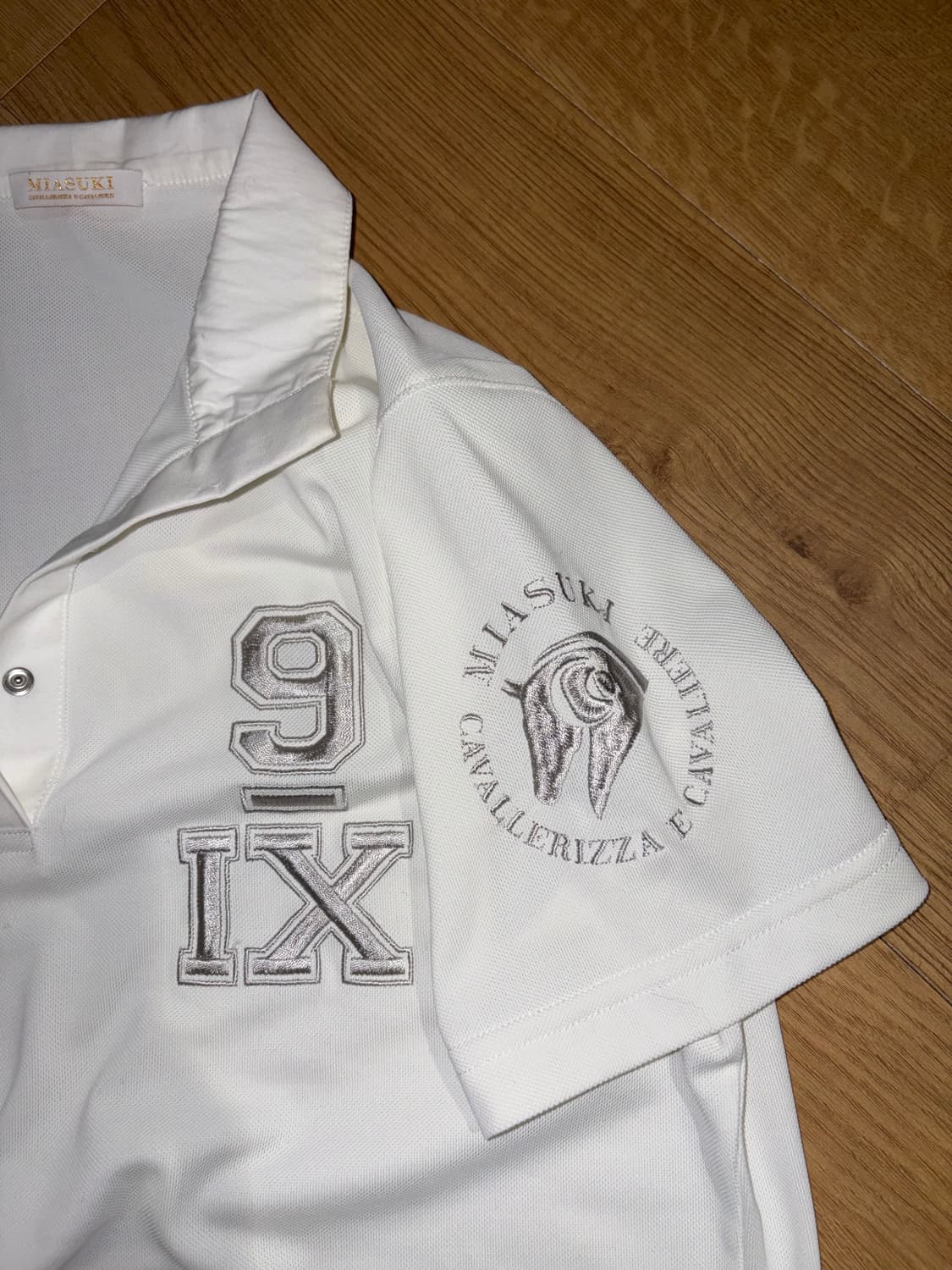 Miasuki 승마 반팔 폴라티셔츠 상품이미지2