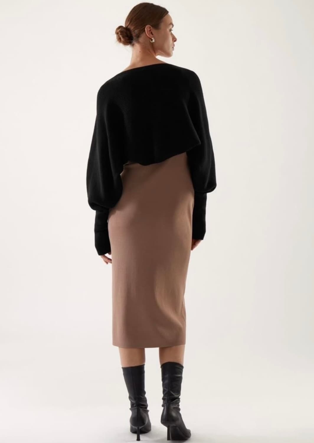 코스 니티드 메리노 울 하이브리드 가디건 상품이미지3