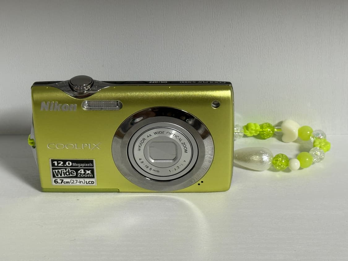 라임색🍋‍🟩Nikon COOLPIX 니콘 쿨픽스 S3000 디지털 카 상품이미지1