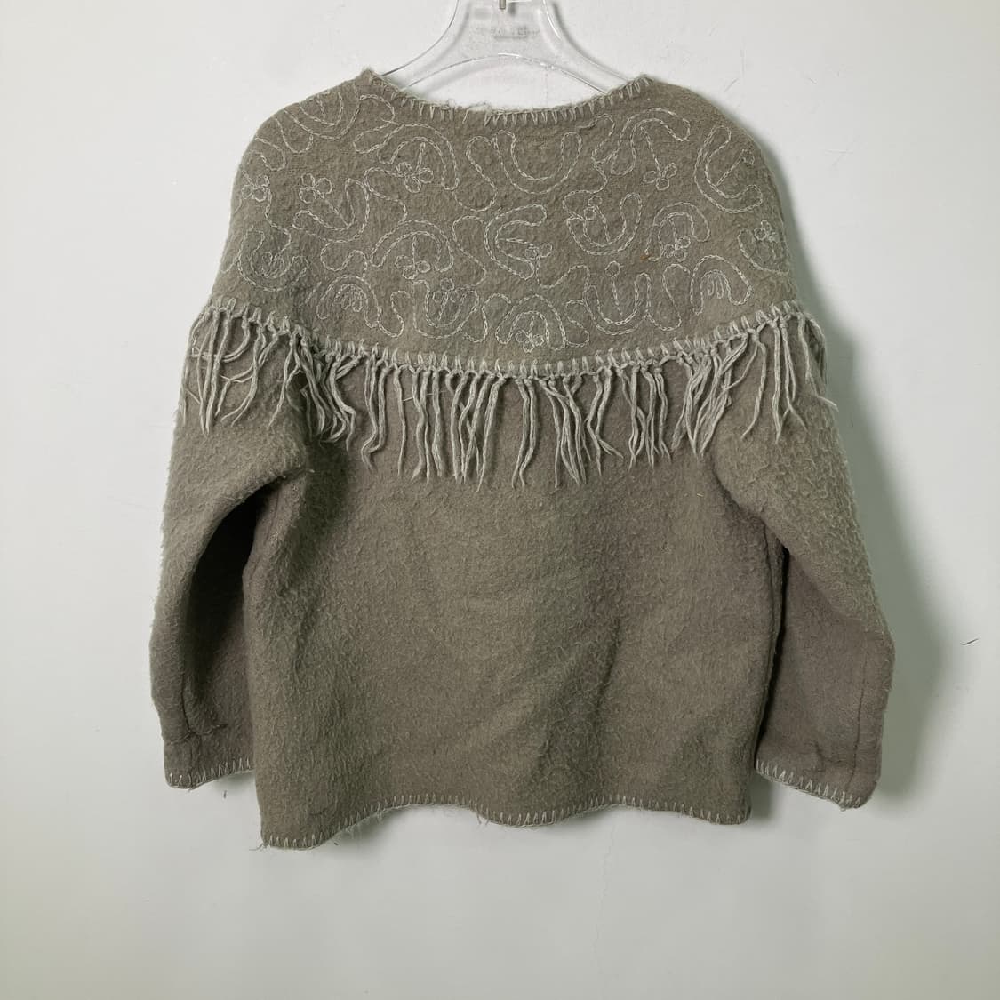 VTG 빈티지 자수 울 가디건  상품이미지2