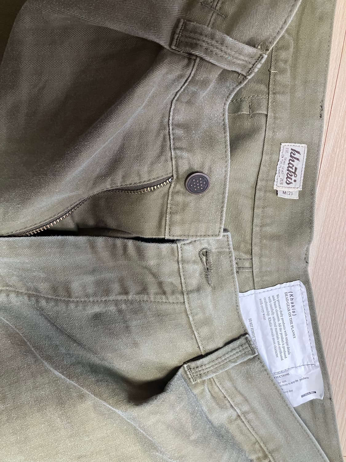 카키스 워크팬츠 olive drab M 상품이미지4