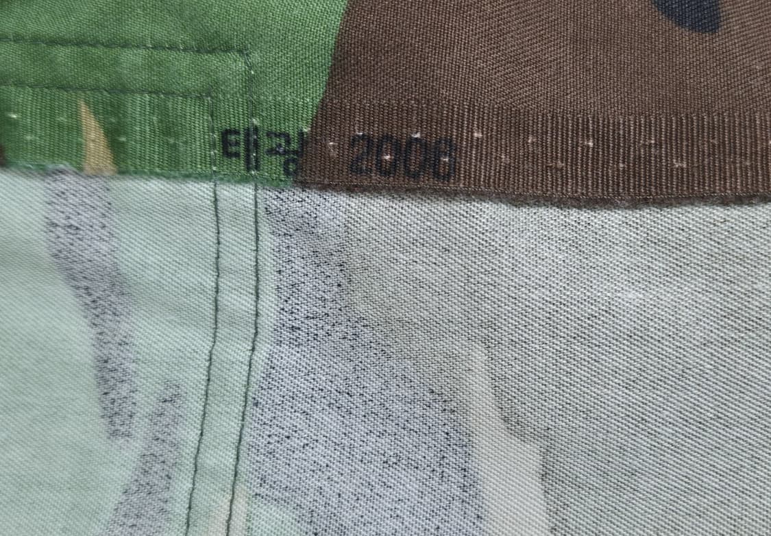 육군 구형 20사단 기갑 중위 후기형 동계 전투복 상의 자켓 (S) 상품이미지7