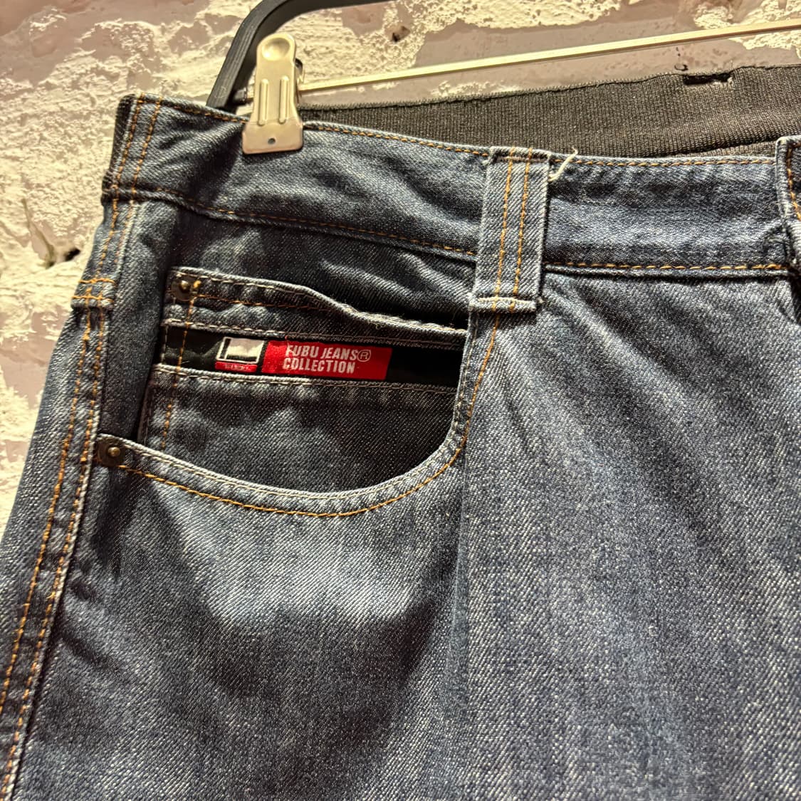 FUBU 푸부 올드스쿨 빈티지 데님팬츠 상품이미지4