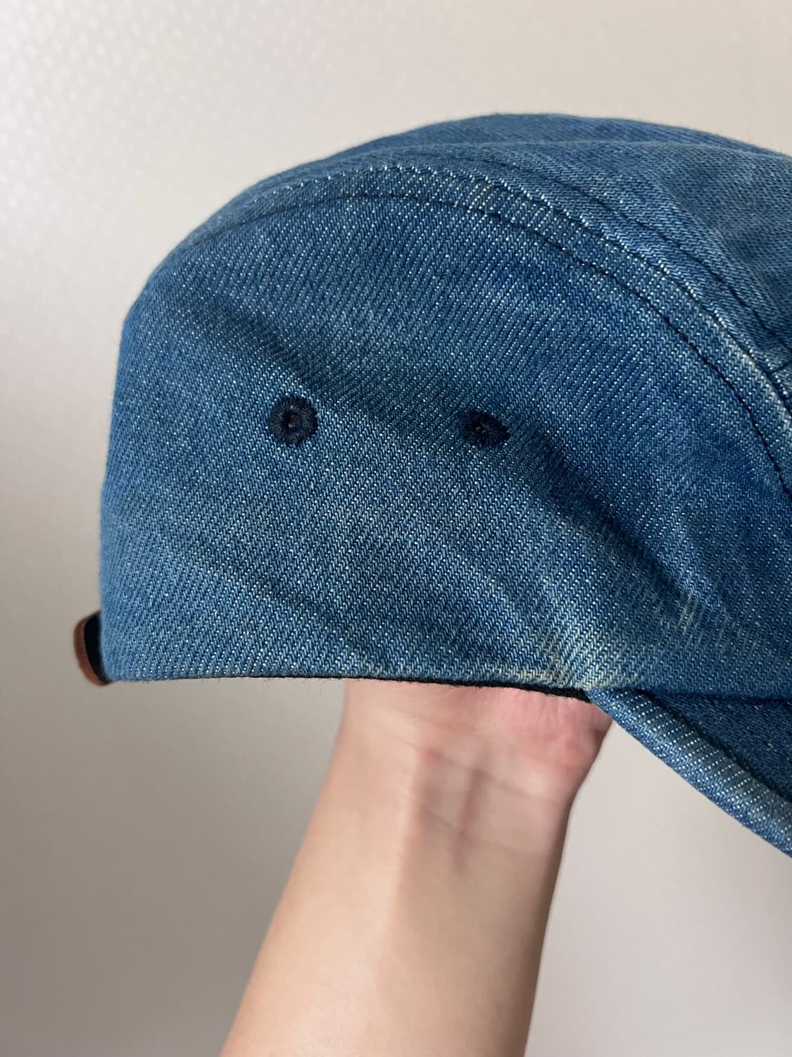 24fw 슈프림 데님 캠프캡 상품이미지7