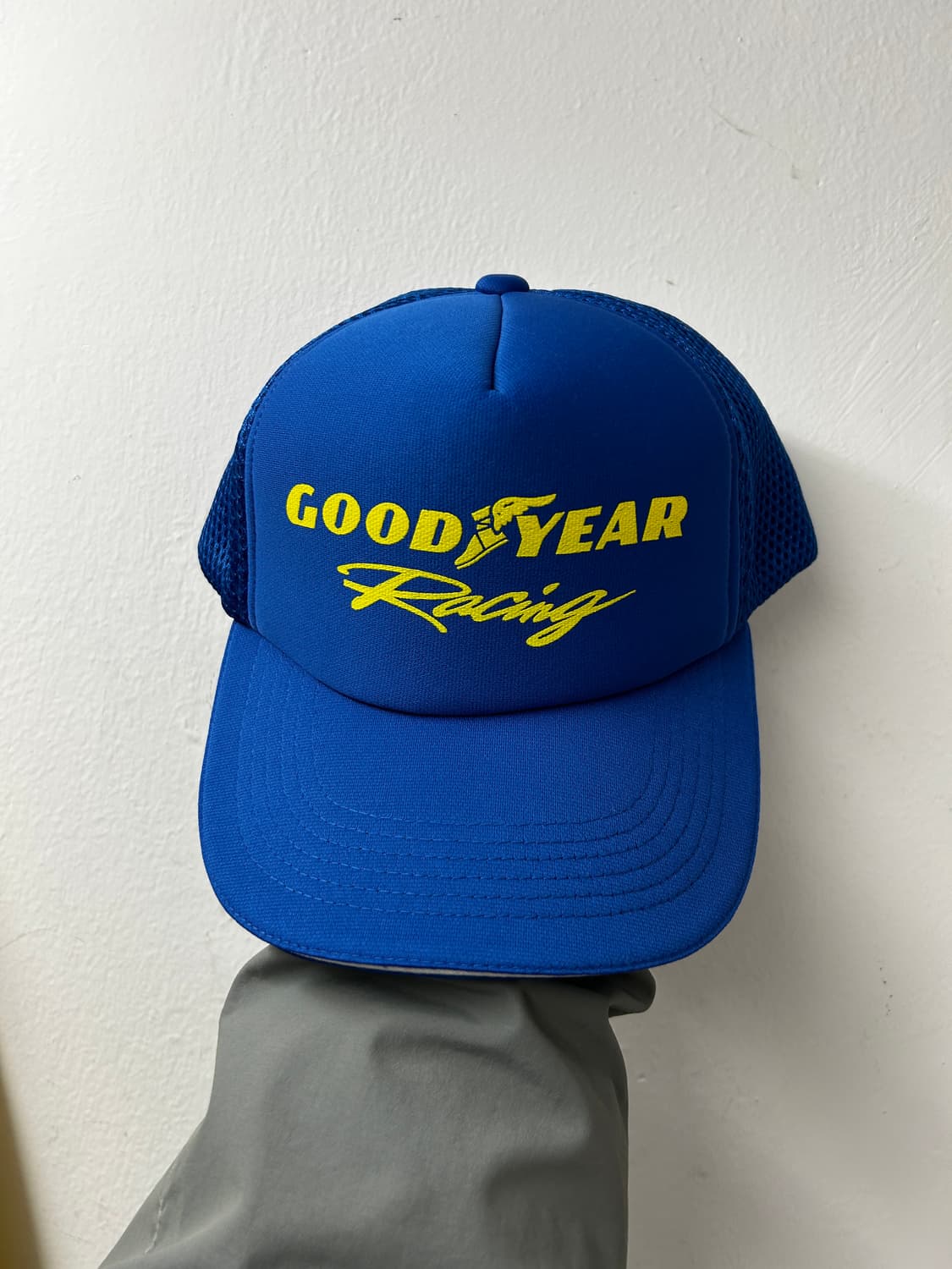 빈티지 굿이어 레이싱 메쉬캡 블루 상품이미지1