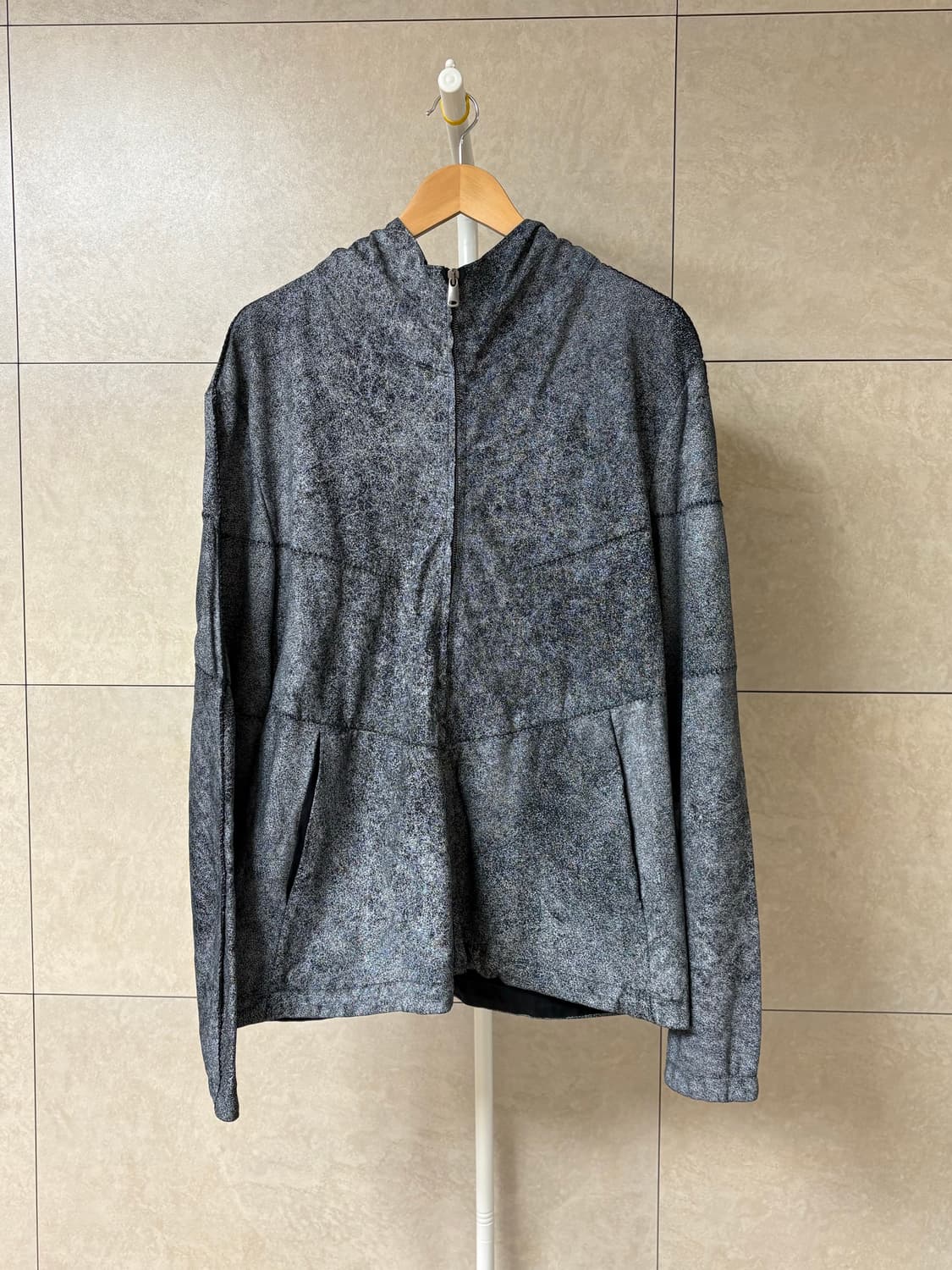 트랜짓 수소봉제 레더 자켓 상품이미지1