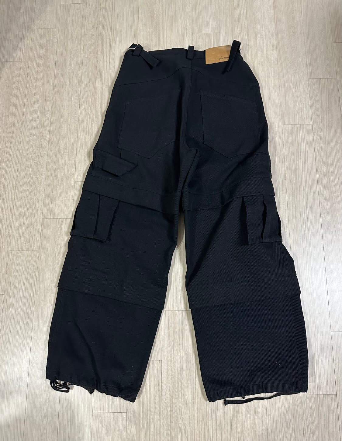 [새상품][1] 카미엔 타이탄 배기팬츠 블랙 상품이미지3
