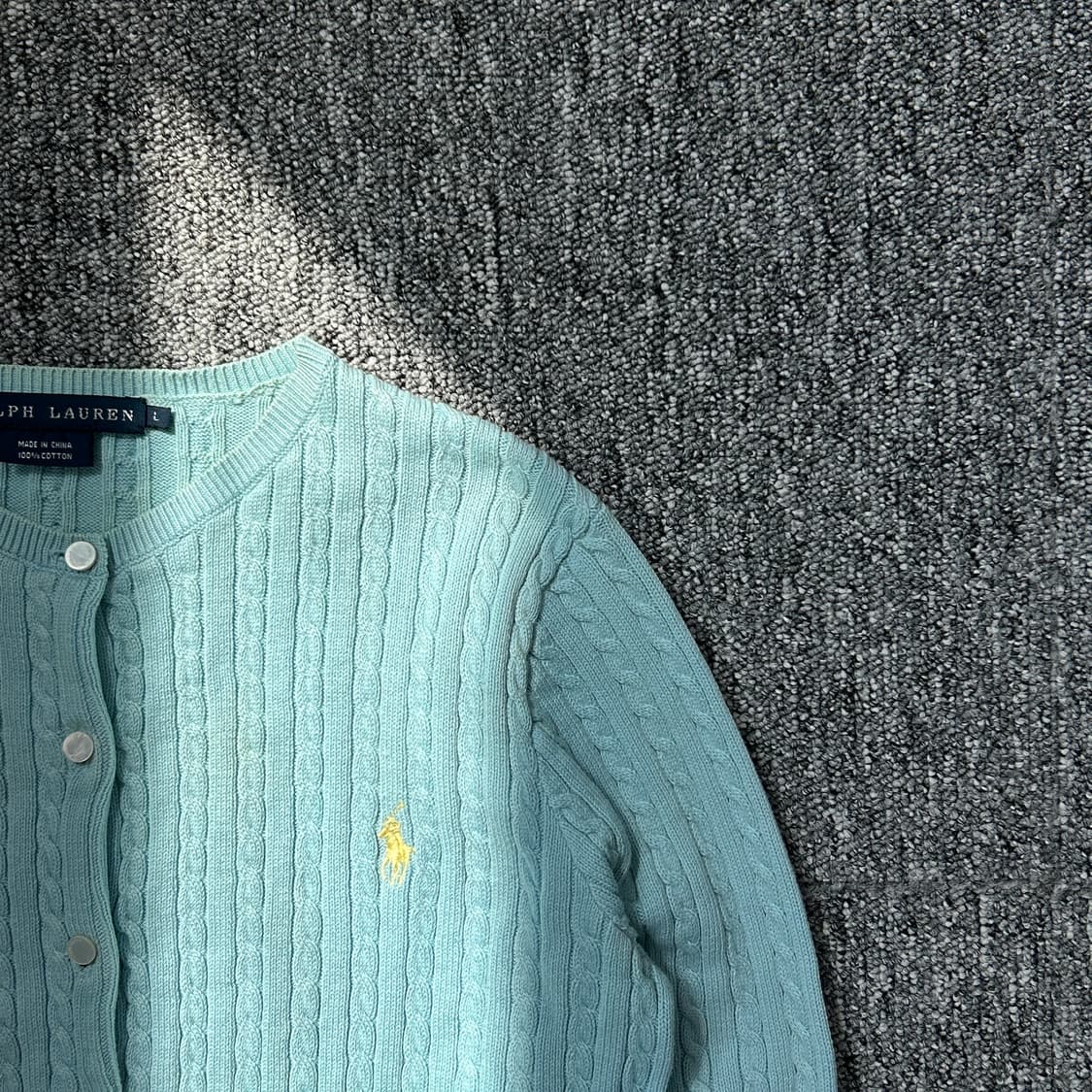 랄프로렌 케이블 니트 가디건  상품이미지2