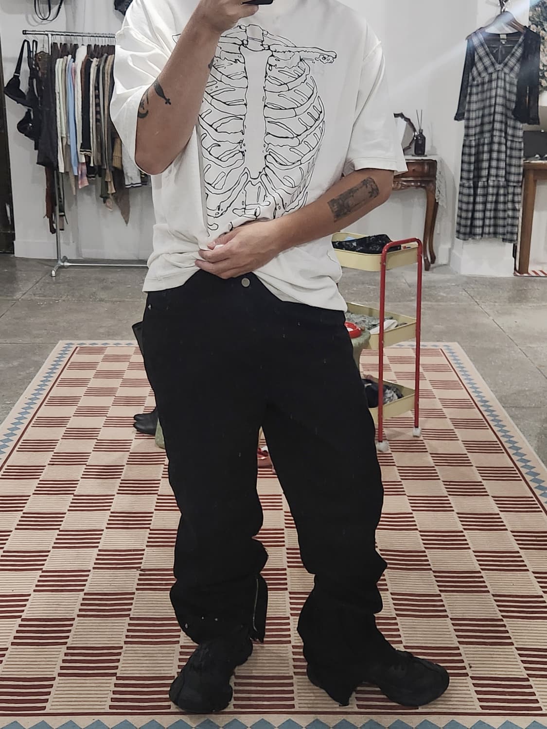 써저리 더블진 double jeans black (L) 상품이미지1