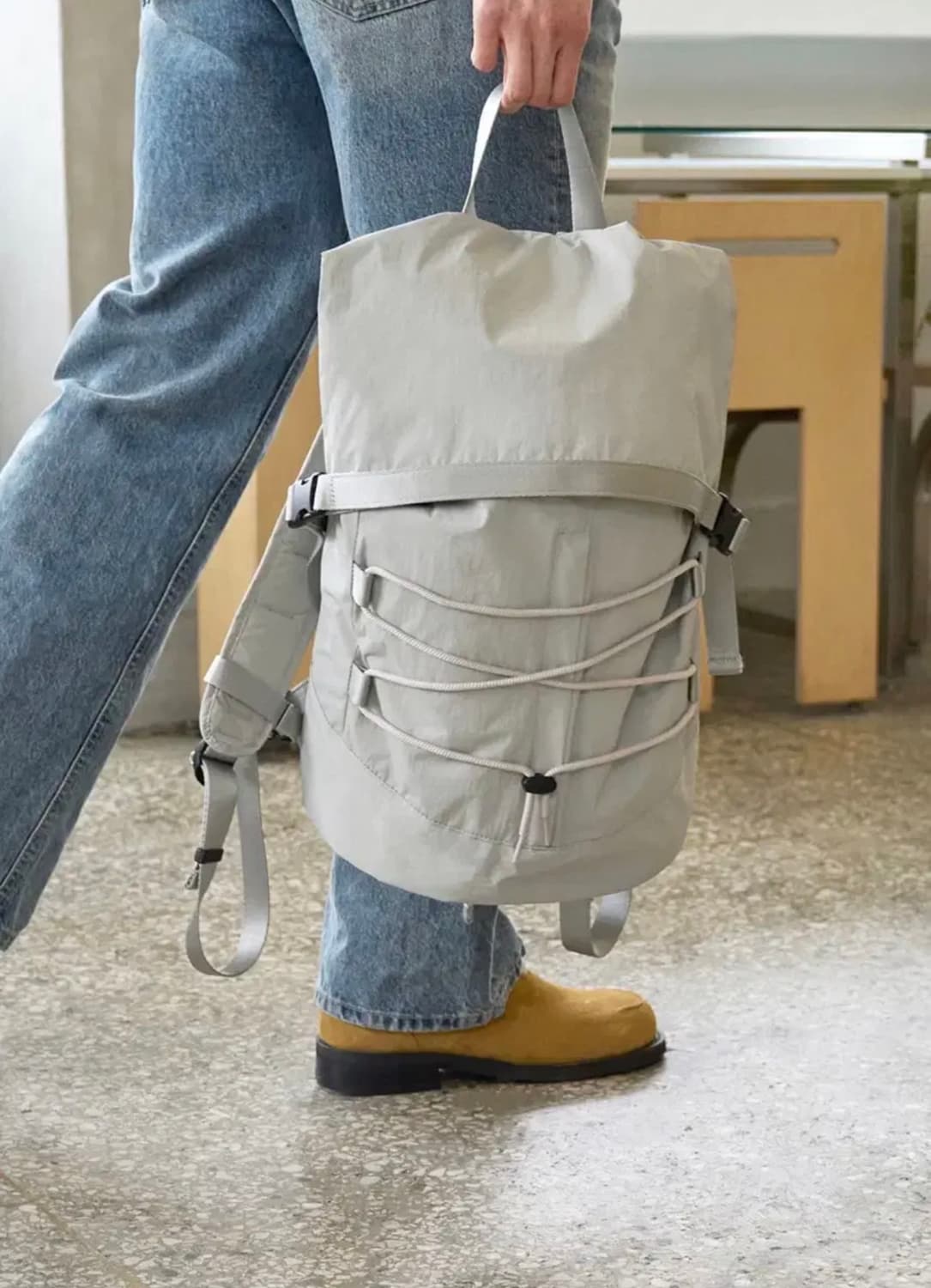 [새제품] 아이띵소 스트링 보이저 백팩 상품이미지7