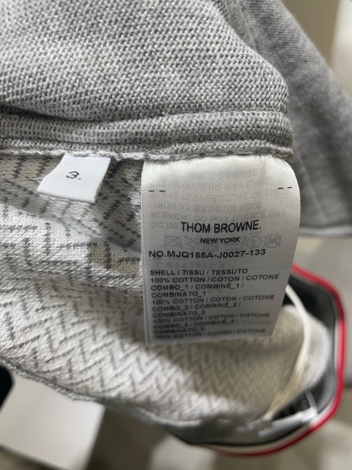 톰브라운 패턴 팬츠 상품이미지4