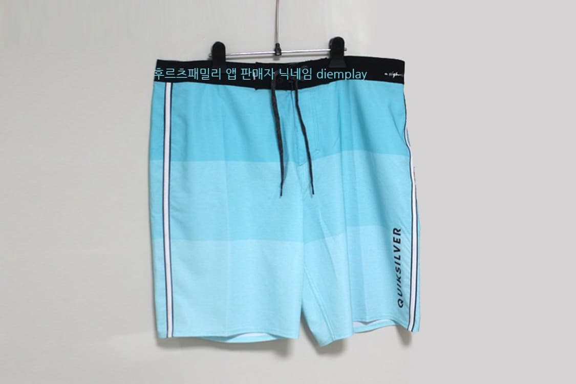 퀵실버 보드숏 36사이즈 반바지 비치웨어 보드팬츠 수영복 래쉬가드 팬츠 상품이미지1