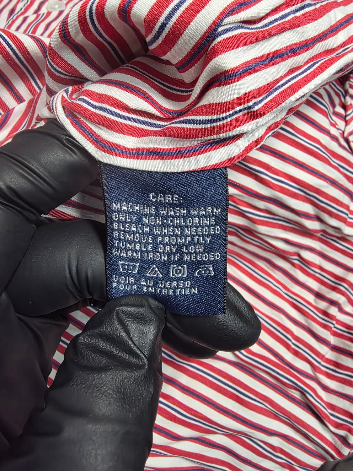 Polo 폴로 랄프로렌 레드 스트라이프 셔츠 4 (클래식) 상품이미지5