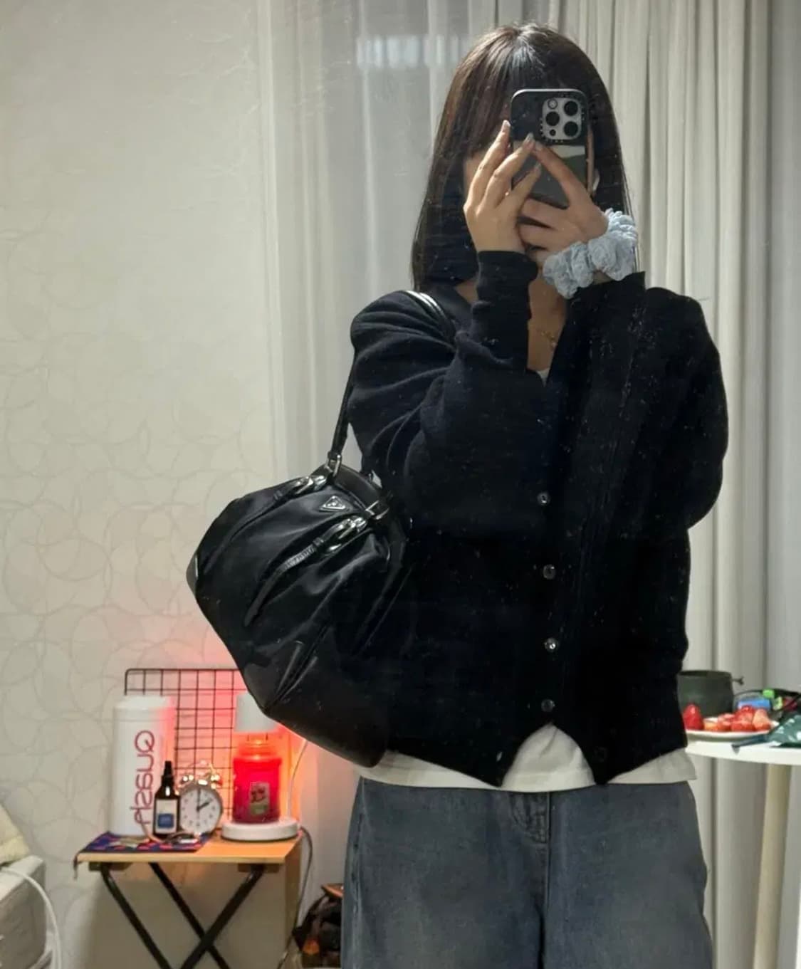 (얼루어빈티지) 프라다 볼링백 상품이미지8