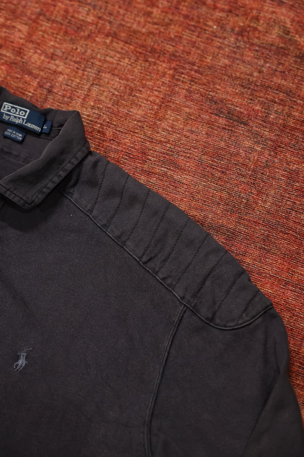 빈티지 폴로 럭비티 네이비 판매 상품이미지8