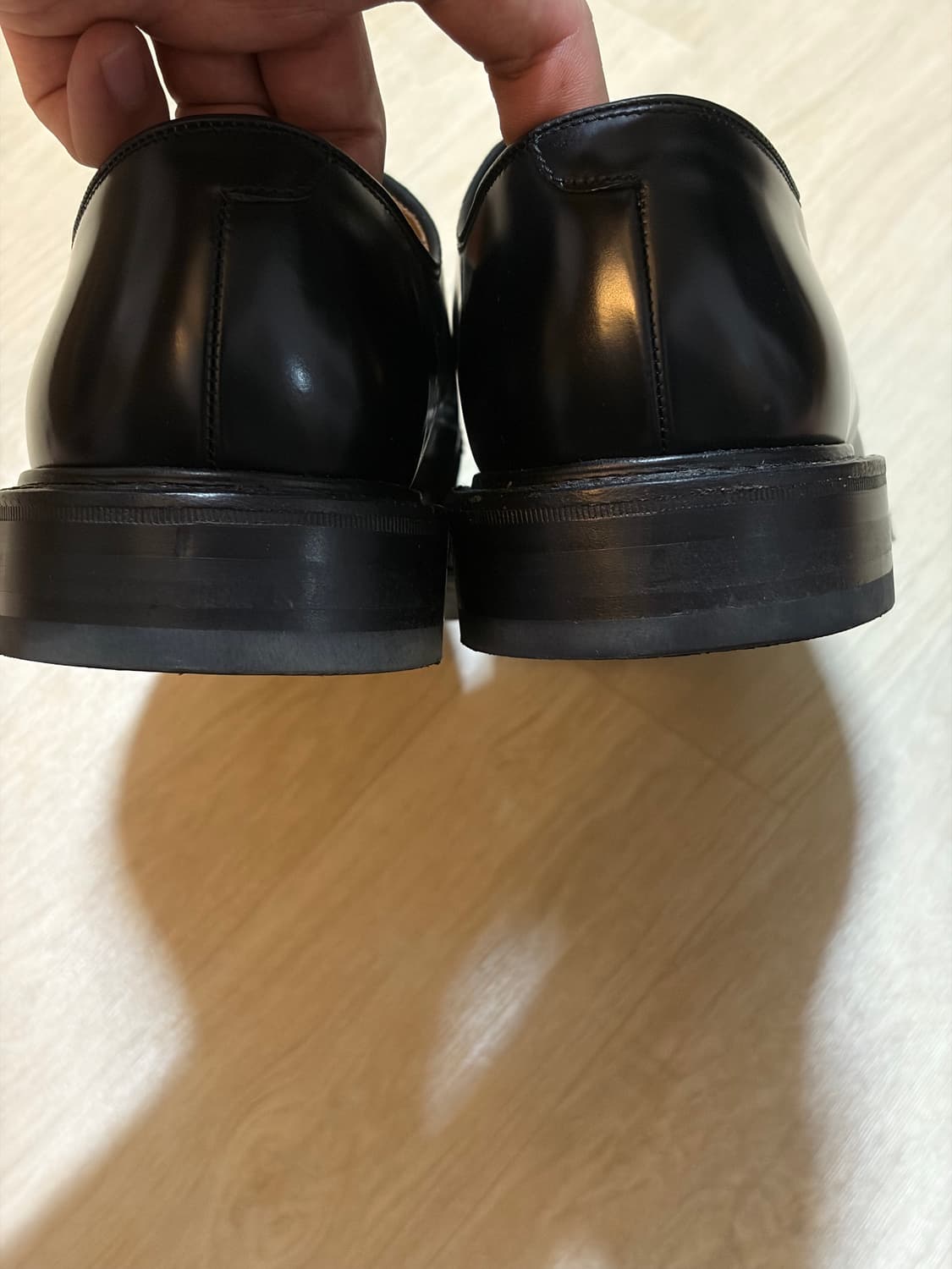 Loake 771B 더비 슈즈 블랙 (7) 상품이미지4
