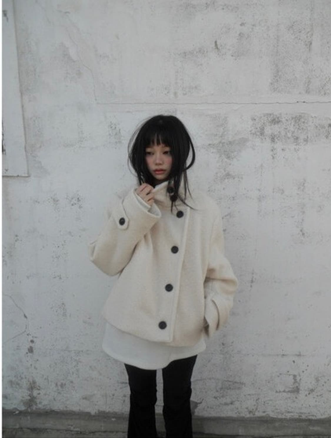 젤레나 나인 숏 코트 알파카 상품이미지1