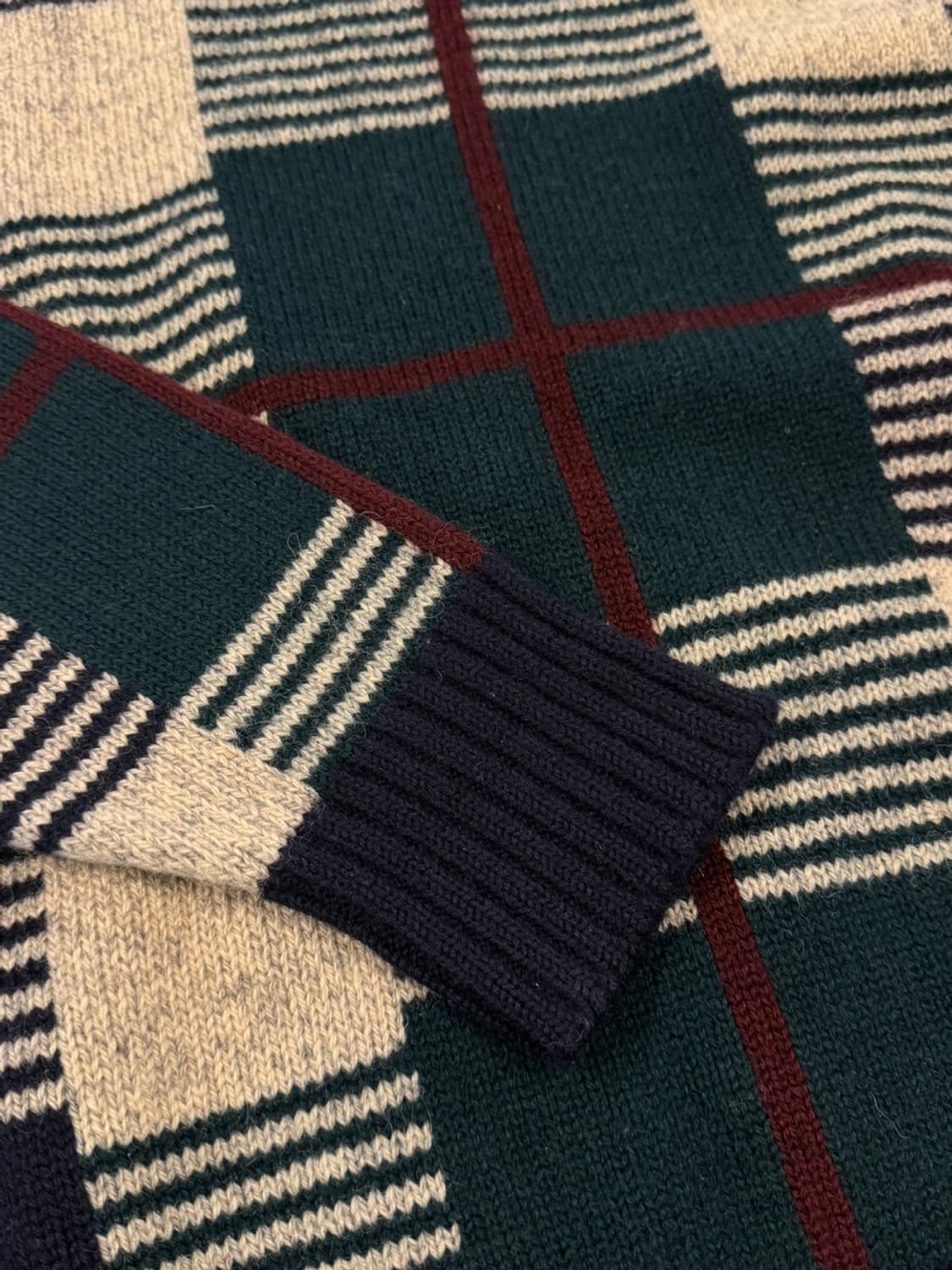 파쏘나블 램스울 니트 100~105 상품이미지8