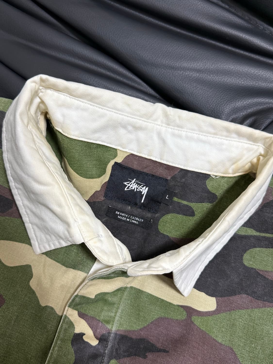 스투시 카모 셔츠 상품이미지2