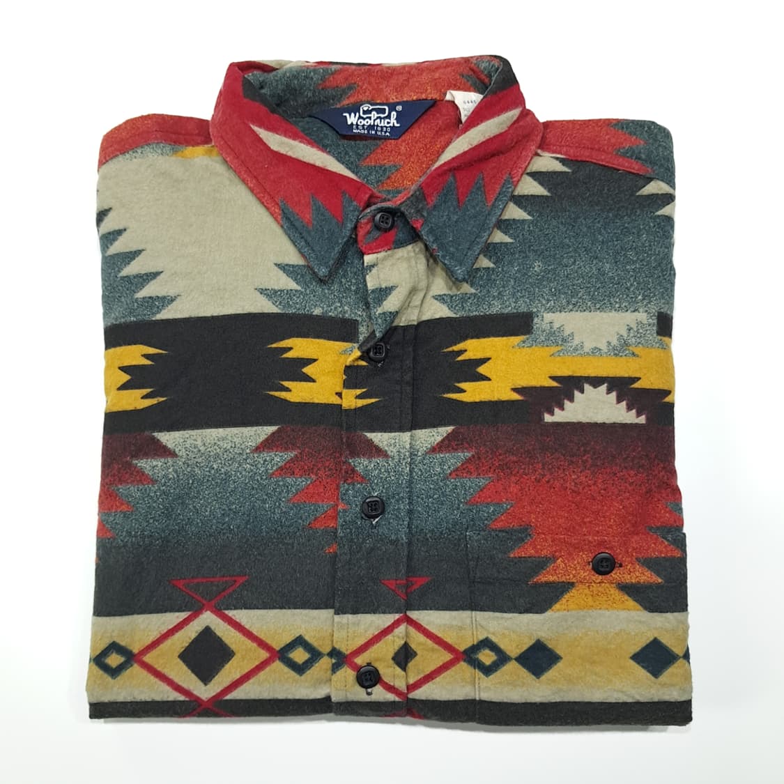 CL185 울리치 미국판 80s블루라벨 나바호 멀티 플란넬 셔츠 상품이미지6